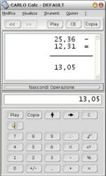 Una scermata del Programma Carlo Momile per MacOSX presentato da ANASTASIS